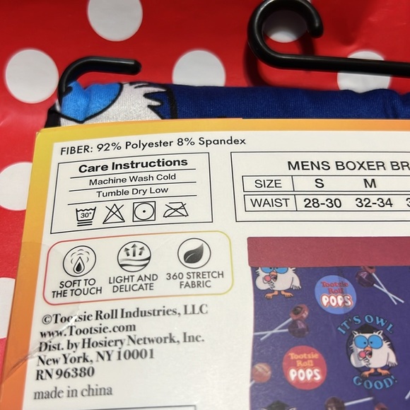 New Two Pair Tootsie Pops Men’s Large “It’s Owl Good” Life is Sweet Boxer Brief - Picture 6 of 12